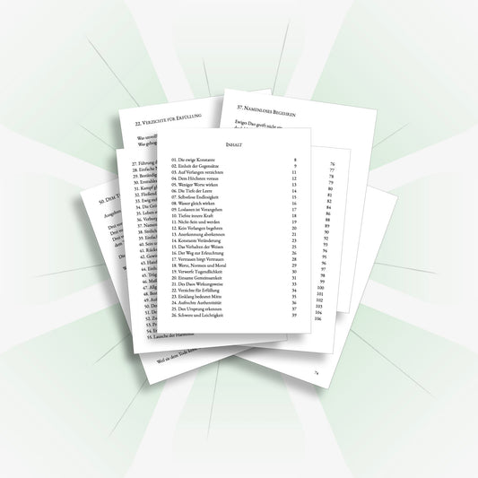 Daodejing - Vom Lauf und der Kraft